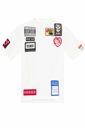 T-shirt z naszywkami, zdjęcie 1 T-shirt z naszywkami od Mihara Yasuhiro